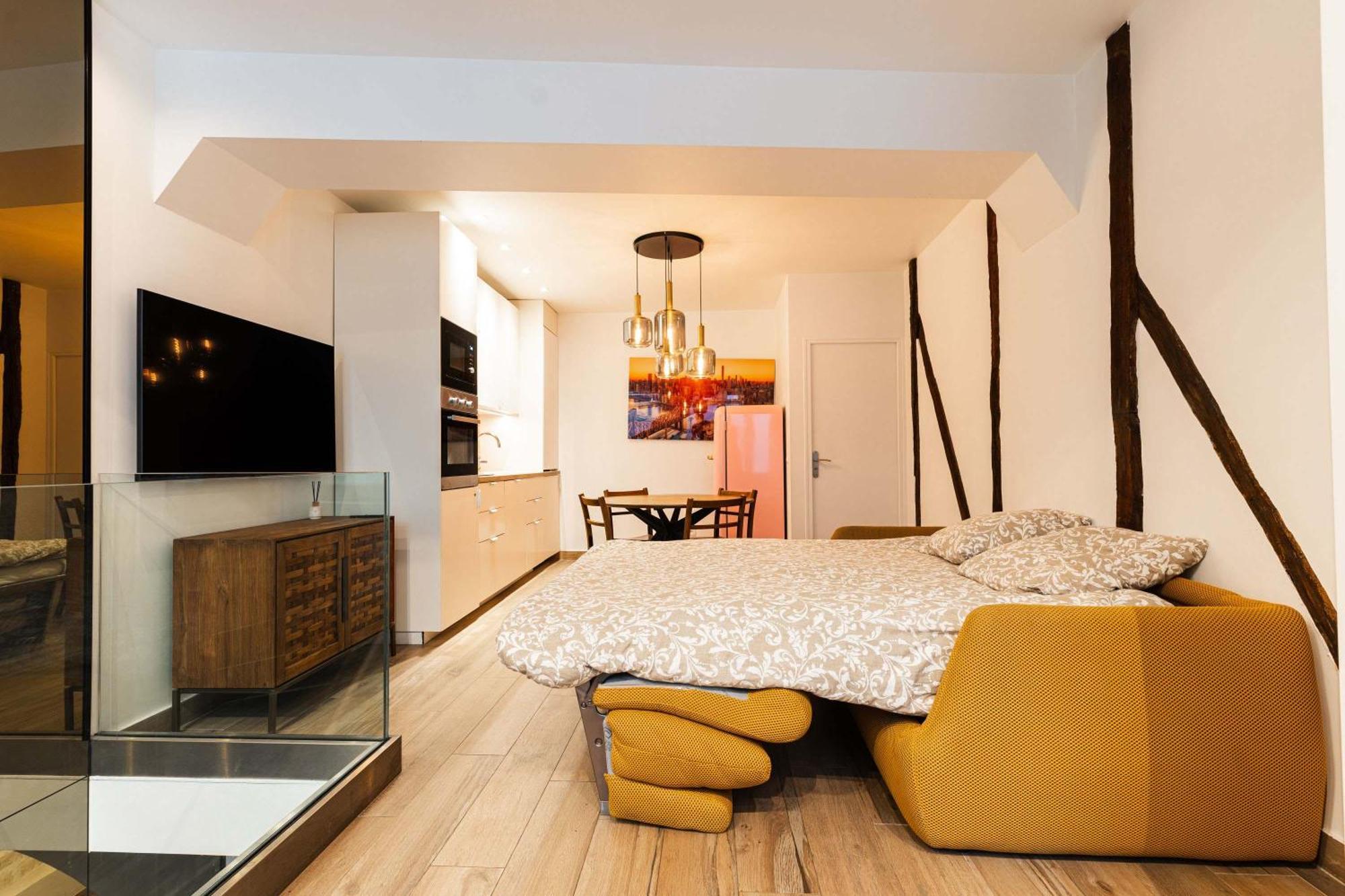 Loft 1 Bedroom Marais, Notre Dame Ac By Lcc Agency Paris Dış mekan fotoğraf